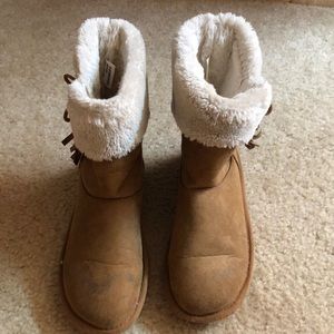 GIRLS - Winter Boots - Size 1M